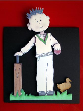Cricket Boy Step-by-step by Cynthia Massey