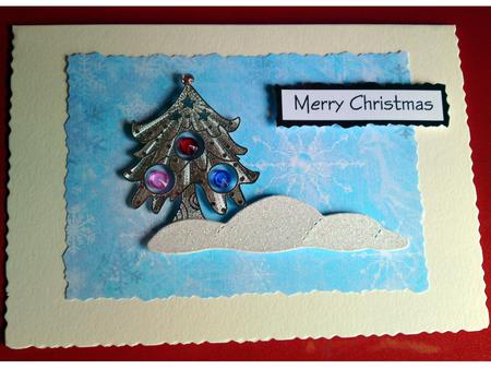 Watercolour Snowflake Background 7 by Cynthia Massey