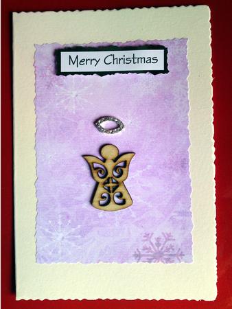 Watercolour Snowflake Background 8 by Cynthia Massey