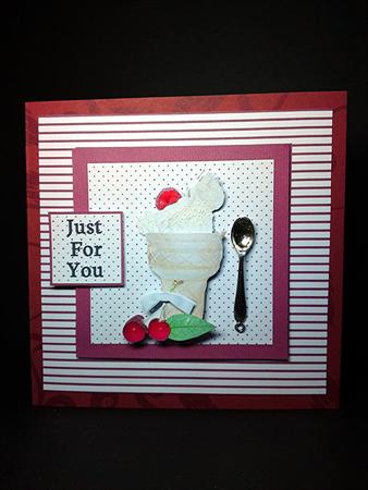 Icecream with Fruits by Cynthia Massey