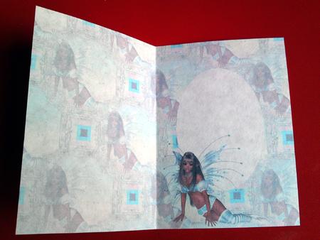 White Fairy Insert by Cynthia Massey