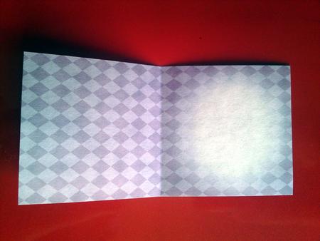 Subtle Diamonds Square Portrait or Landscape Insert by Cynthia Massey