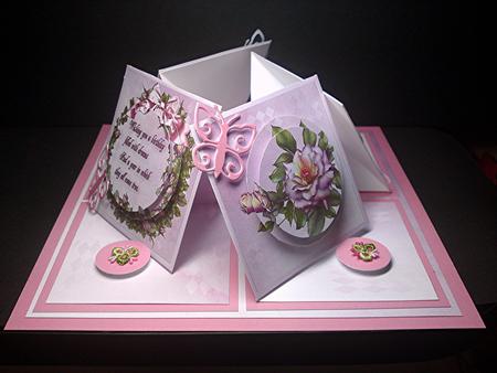 Quad Easel Card by Cynthia Massey