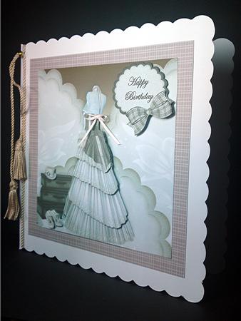 Elegant Scalloped Birthday Girl by Cynthia Massey