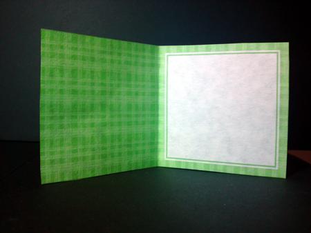 Men's Card Insert by Cynthia Massey