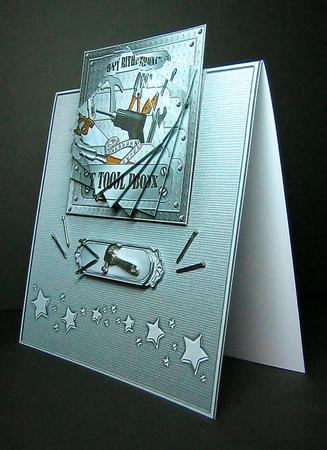 DIY Toolbox No-hole Over the Edge N Spiral Pyramid by Cynthia Massey