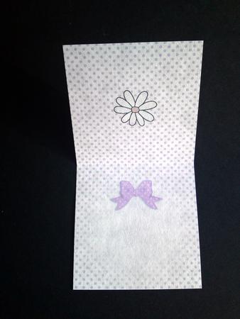 Pretty Dots Square Insert Landscape by Cynthia Massey