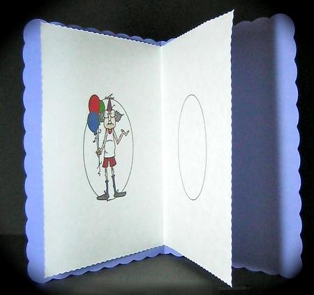 Gus Says the Card is Like a Lotto Ticket Insert by Cynthia Massey