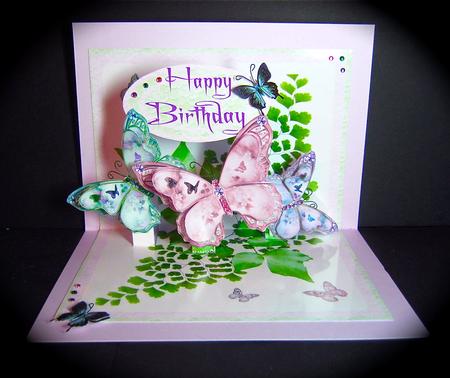 Jewelled Butterflies Pop-up by Cynthia Massey