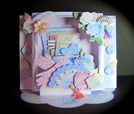 Shadow Box Easel Card Kits - My Box of Memories by Cynthia Massey