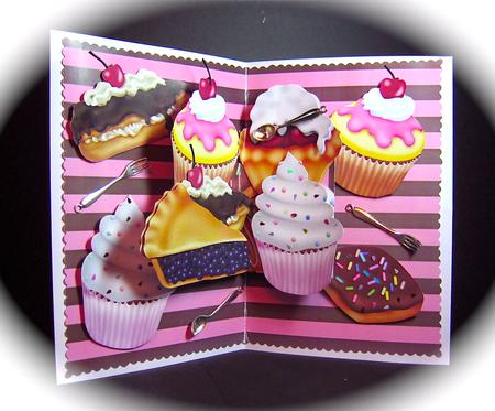 Over the Edge Pop Out - Go on Treat Yourself by Cynthia Massey