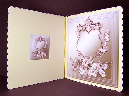 Golden Wedding Anniversary - 8in x 8in Insert Plate by Cynthia Massey