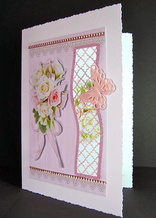 Pink and Cream Roses Birthday Aperture Kit by Cynthia Massey