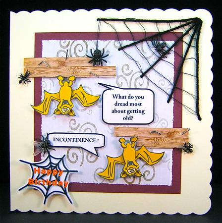 Somthing Different Backing 9 by Cynthia Massey