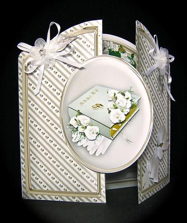 Wedding Bible Gatefold Card Kit by Cynthia Massey