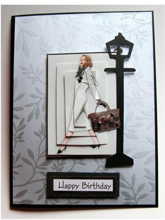 Elegant Metallic Words Matching Vellum by Cynthia Massey