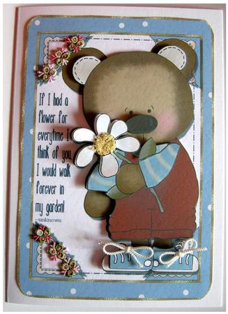 Forever in My Garden Topper by Cynthia Massey