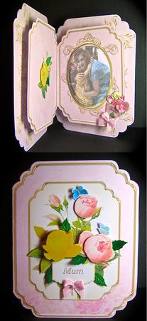 Mothers Day Roses Pop-up Kit by Cynthia Massey