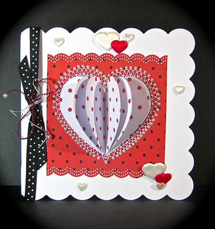 3D Spotty Love by Cynthia Massey