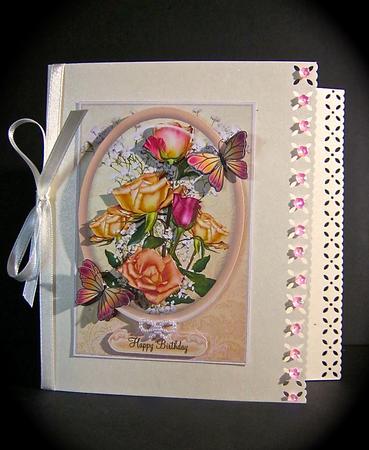 Beautiful Roses Topper Plaque by Cynthia Massey