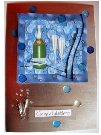 Bubbly, Balloons & Glasses by Cynthia Massey