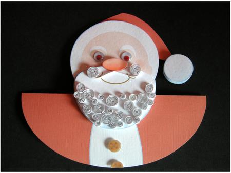 Santa's Coming Wobble Card. by Cynthia Massey