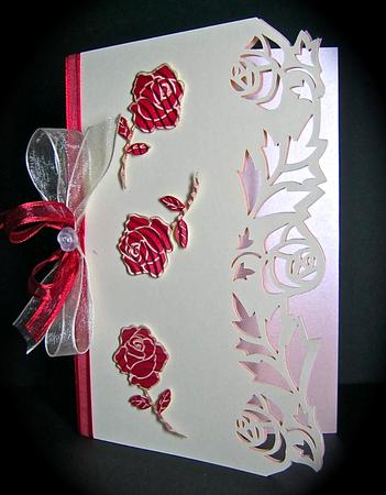OVER THE EDGE FLORAL BORDER 2 by Cynthia Massey