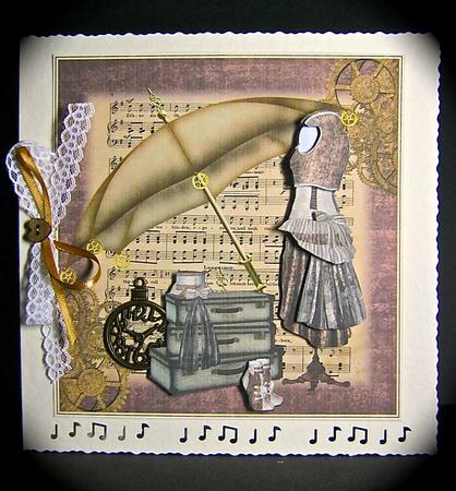 Steampunk Style for the Ladies Topper by Cynthia Massey