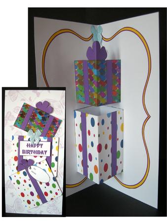 Birthday Presents Pop-up by Cynthia Massey