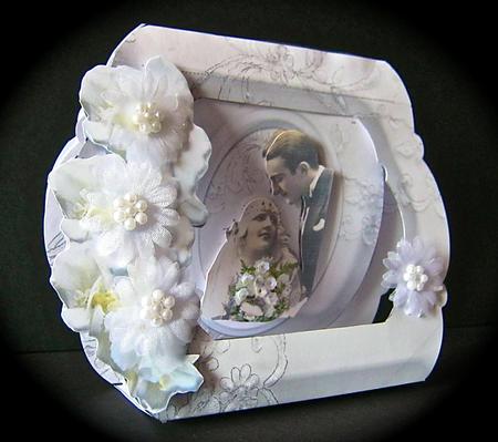 The Wedding Tent Card by Cynthia Massey