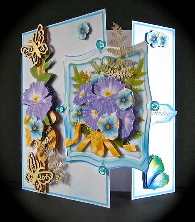 Gatefold Mini Kit - Lavender Blue by Cynthia Massey
