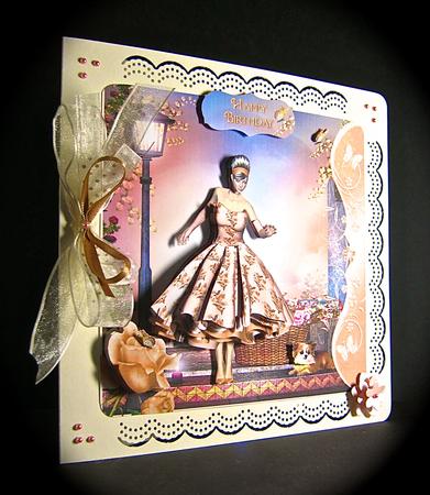1950's Lady and Her Dog Mini Kit by Cynthia Massey
