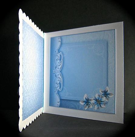 Vintage Christmas Flowers Insert by Cynthia Massey