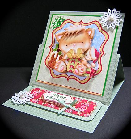 Christmas Treats Card Topper and Decoupage Insert Available by Cynthia Massey