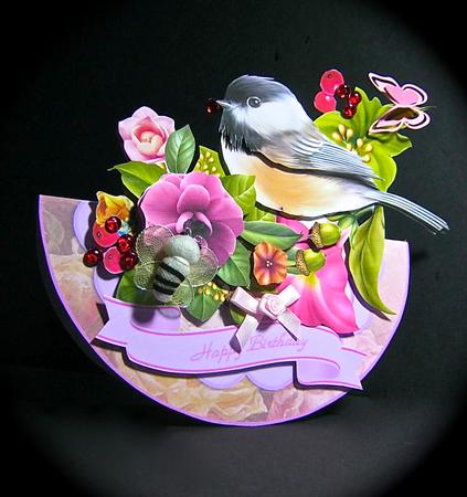 Rocking Mini Kit - Camellia's & Song Bird by Cynthia Massey