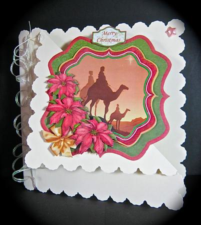 We 3 Kings Christmas Bracket Topper Decoupage & Insert by Cynthia Massey