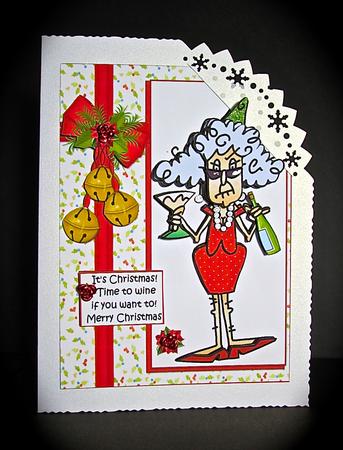 Stella It's Christmas Wine If You Want To by Cynthia Massey