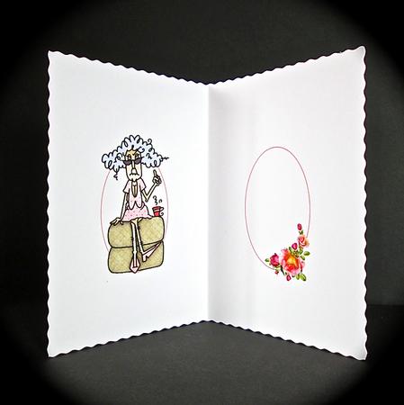 Stella Bad Time for Old Age Quick Card Insert by Cynthia Massey