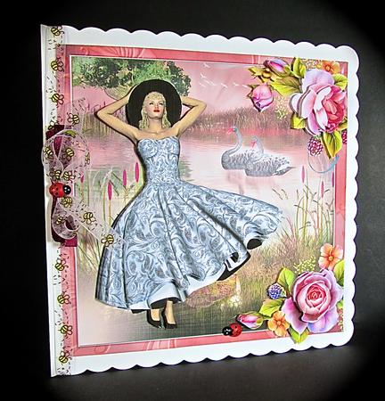 1950's Lakeside Lady Mini Kit by Cynthia Massey