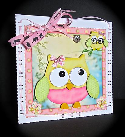 Owl-ways Here 8x8 Mini Kit by Cynthia Massey