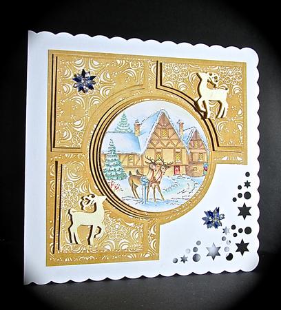 Reindeer Duo Vtea Architects Quad 8in Cf Kit by Cynthia Massey