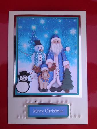 Parteners Getting Ready for Christmas Eve by Cynthia Massey