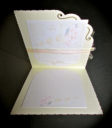 Roses and Lily Insert by Cynthia Massey