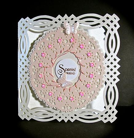 Anemone Layered Card by Cynthia Massey