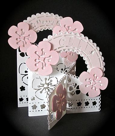Birthday Flowers Silhouette Cutting File by Cynthia Massey