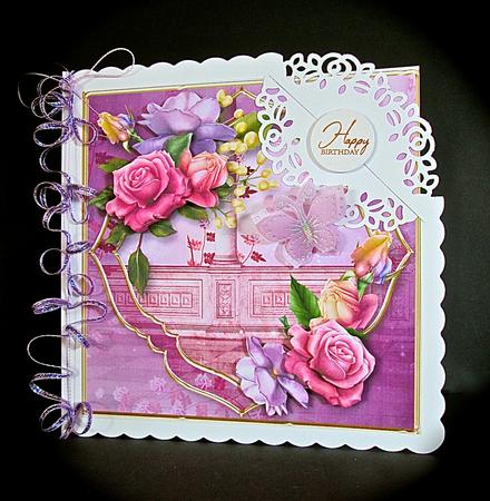 On the Terrace 8" x 8" Mini Kit by Cynthia Massey
