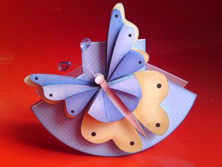 Butterfly Wobble Card by Cynthia Massey