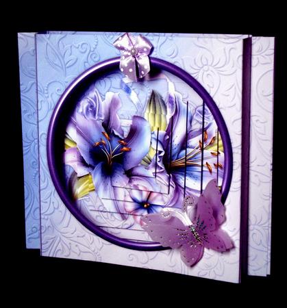 Wynter Lilies Shadow Box Mini Kit by Cynthia Massey