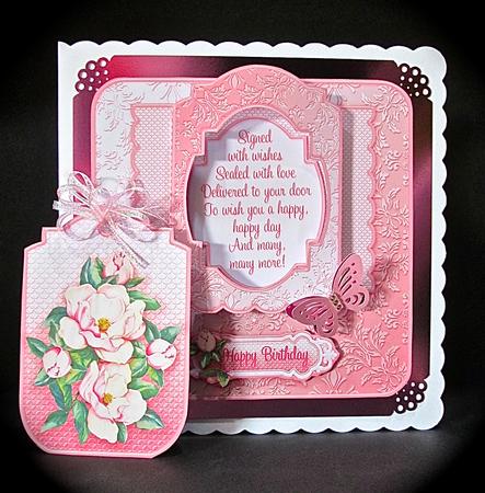 Vintage Roses Pocket Card Mini Kit by Cynthia Massey