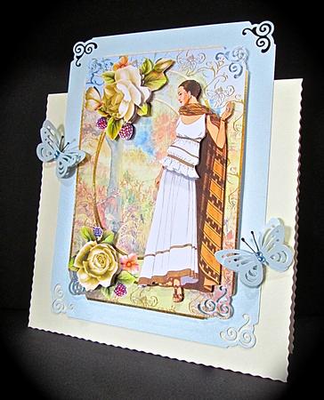 Walk in the Woods Card and Decoupage by Cynthia Massey